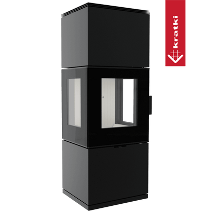 Kratki Kaminofen aus Stahl KRATKI INGA 8 kW Ø 150