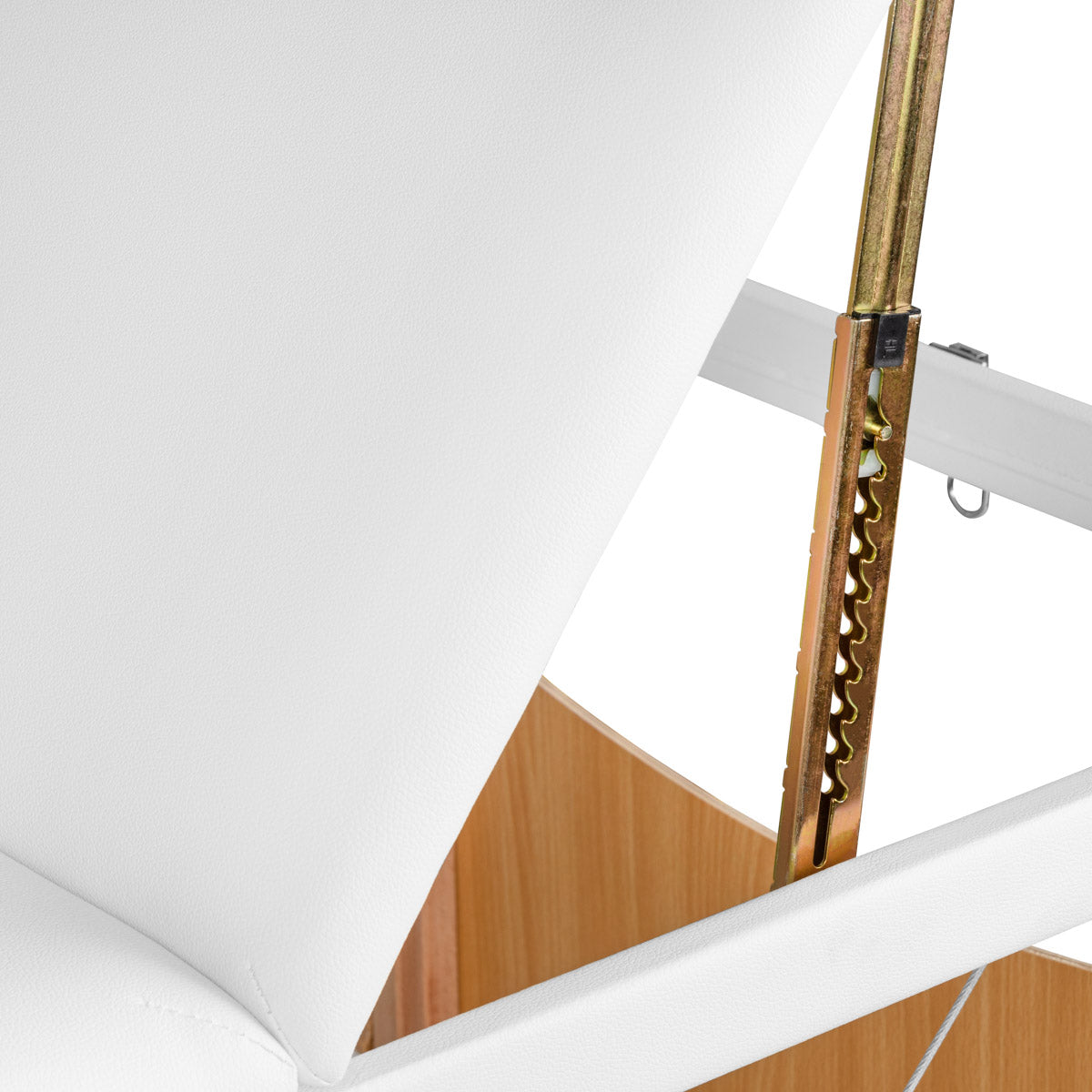 ActiveShop Klappbarer Massagetisch aus Holz Komfort Activ Fizjo Lux 3-teilig 190x70 WEISS