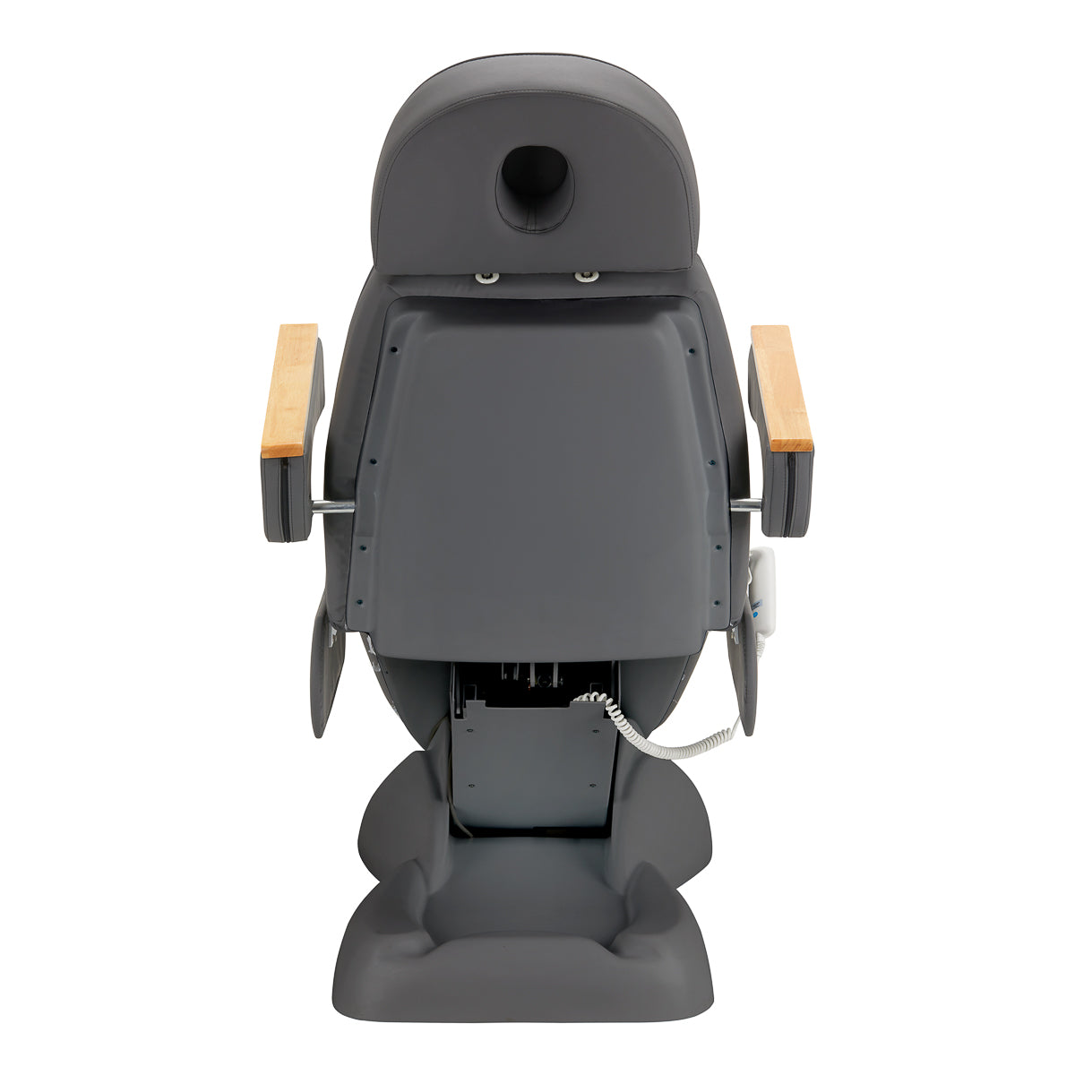 ActiveShop Elektrischer Kosmetikstuhl SILLON Lux 273b 3 Motoren grau, graue Basis