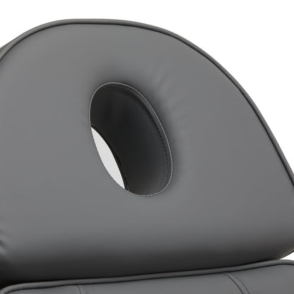 ActiveShop Elektrischer Kosmetikstuhl SILLON Lux 273b 3 Motoren grau, graue Basis