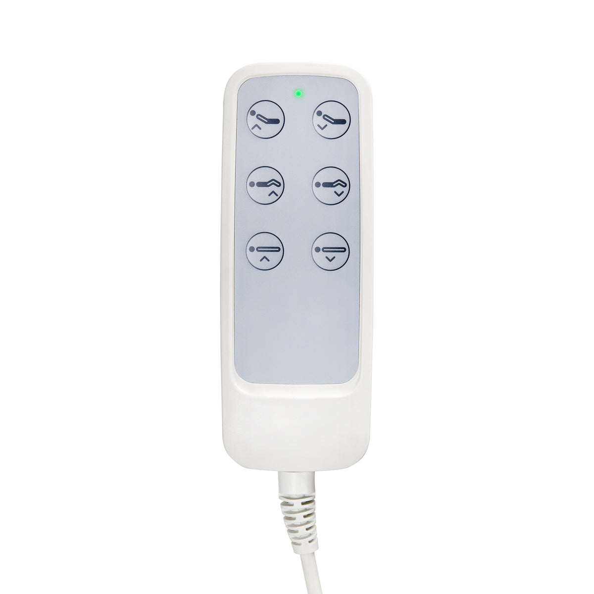 ActiveShop Elektrischer Kosmetikstuhl SILLON Lux 273b 3 Motoren grau, graue Basis