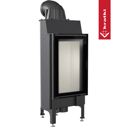 Kratki Intelligenter Kamineinsatz aus Stahl KRATKI NADIA 9 kW Ø 200 MSK