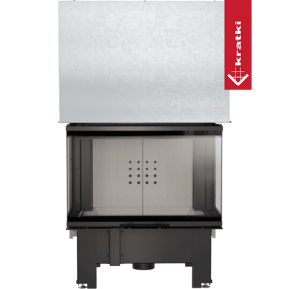Kratki Intelligenter Kamineinsatz KRATKI NBC 800/400 10 kW Ø 200 mit Schiebetür MSK