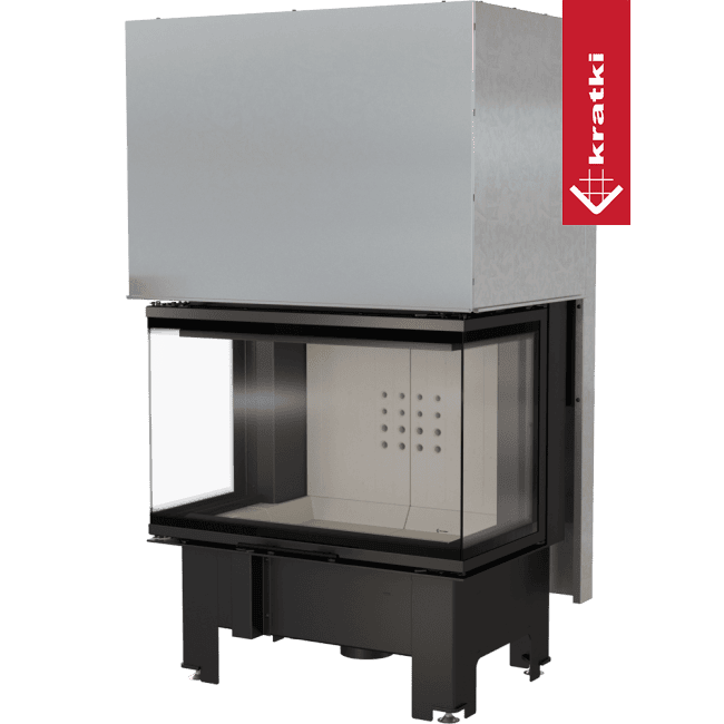 Kratki Intelligenter Kamineinsatz KRATKI NBC 800/400 10 kW Ø 200 mit Schiebetür MSK