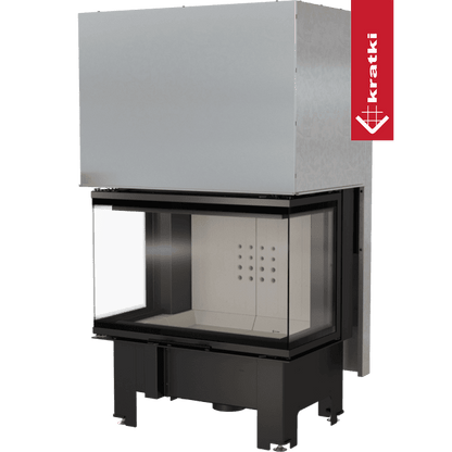 Kratki Intelligenter Kamineinsatz KRATKI NBC 800/400 10 kW Ø 200 mit Schiebetür MSK