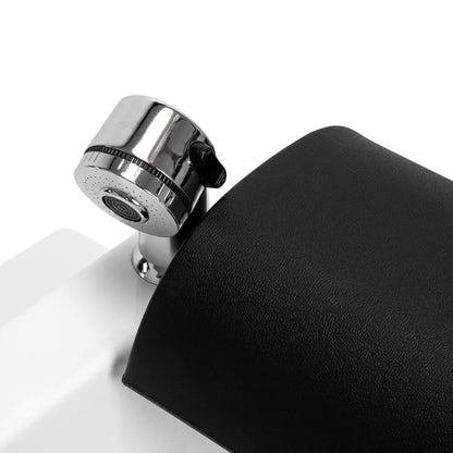 ActiveShop Pedicure-Stuhl TRON schwarz