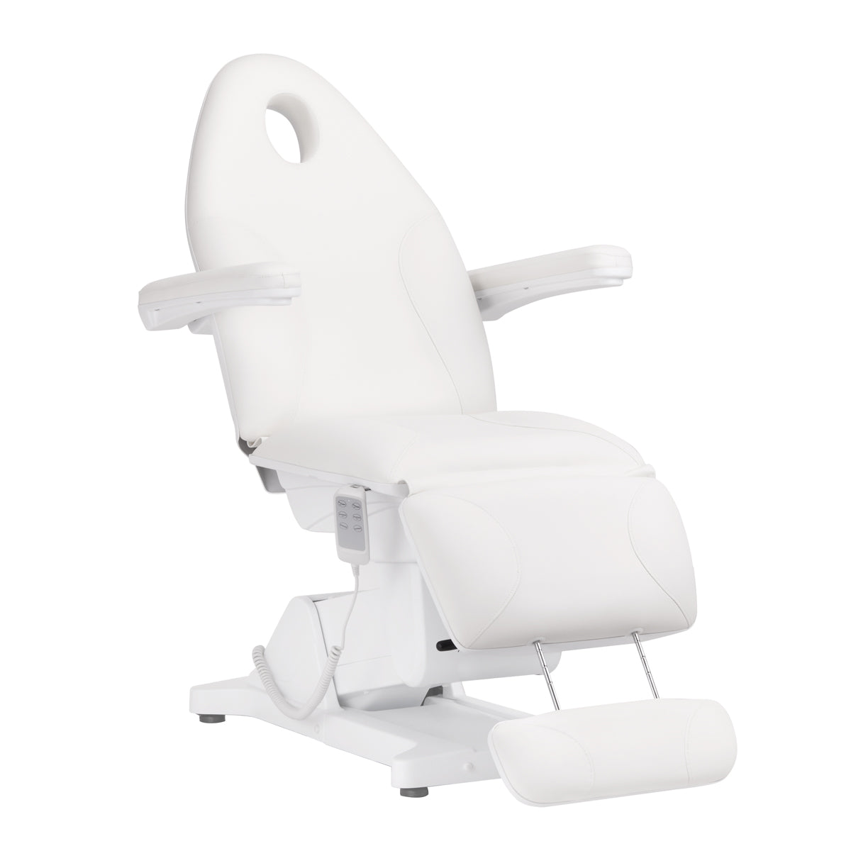 ActiveShop Elektrischer Kosmetikstuhl Sillon Basic 3 Mot. weiß