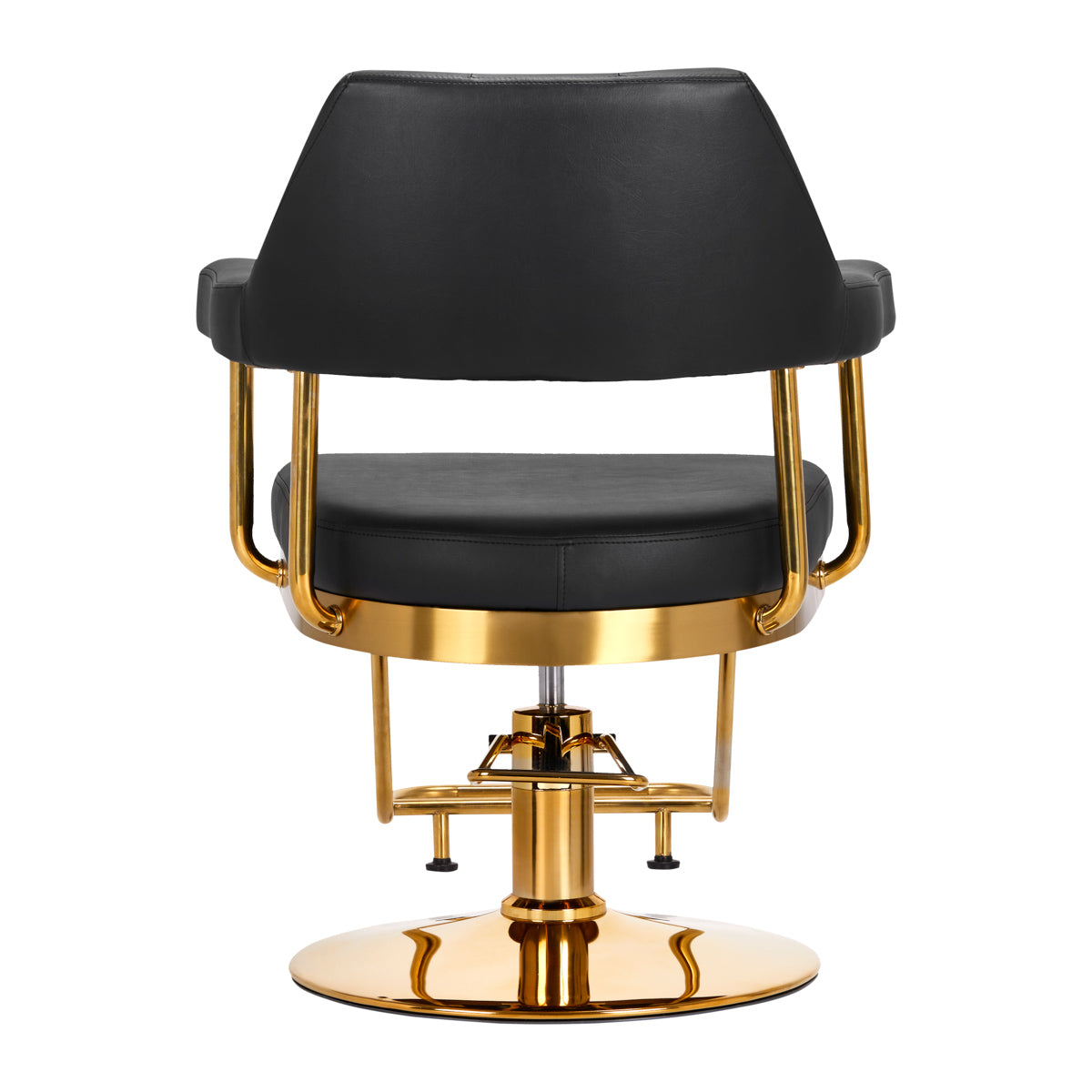 ActiveShop Gabbiano Friseurstuhl Granada Gold Schwarz