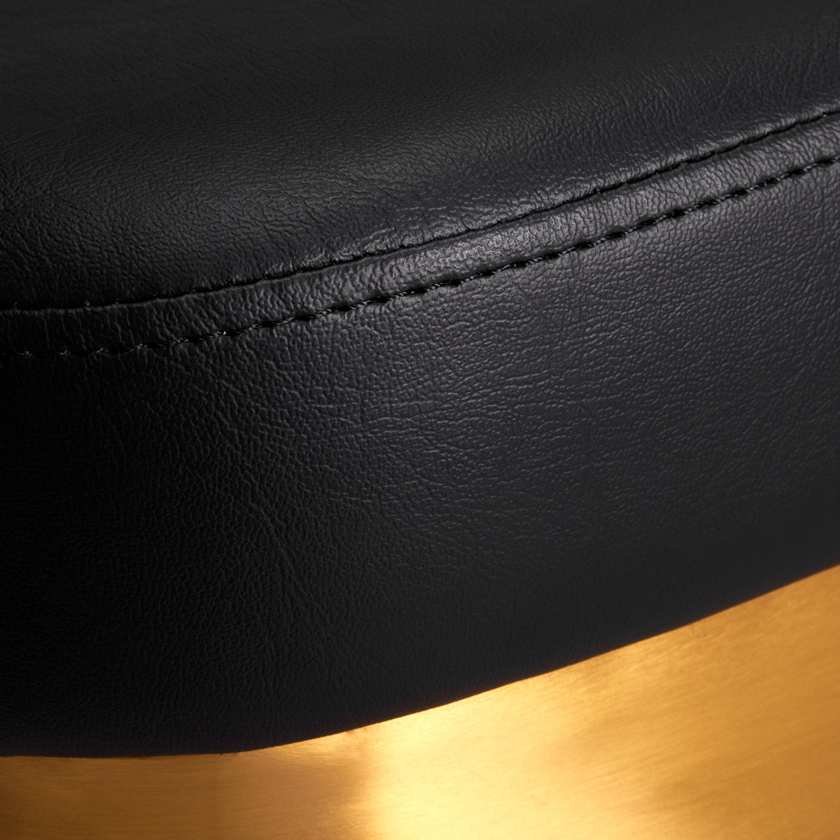 ActiveShop Gabbiano Friseurstuhl Granada Gold Schwarz