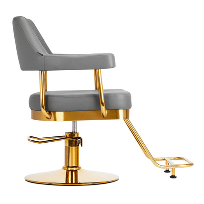 ActiveShop Gabbiano Friseurstuhl Granada goldgrau