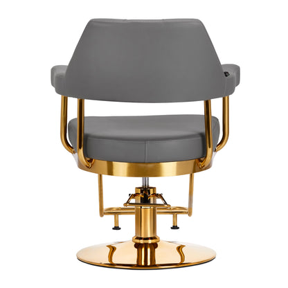 ActiveShop Gabbiano Friseurstuhl Granada goldgrau