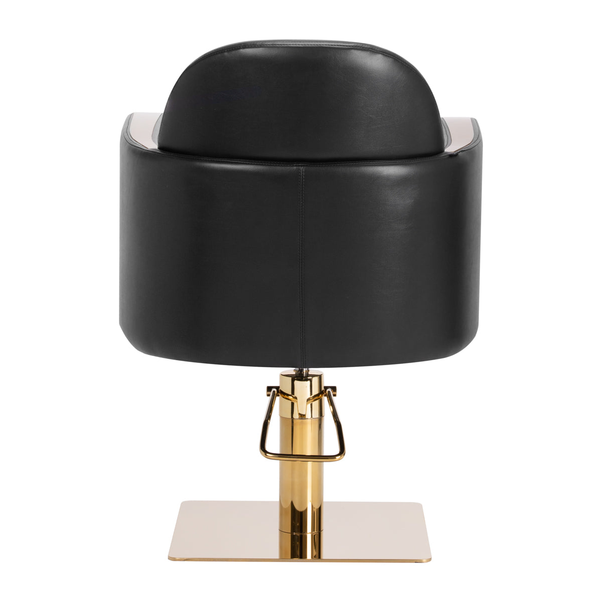 ActiveShop Gabbiano Friseurstuhl Malaga Gold Schwarz