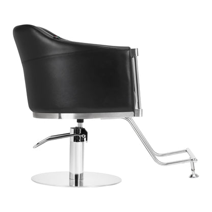 ActiveShop Gabbiano Friseurstuhl Burgos schwarz