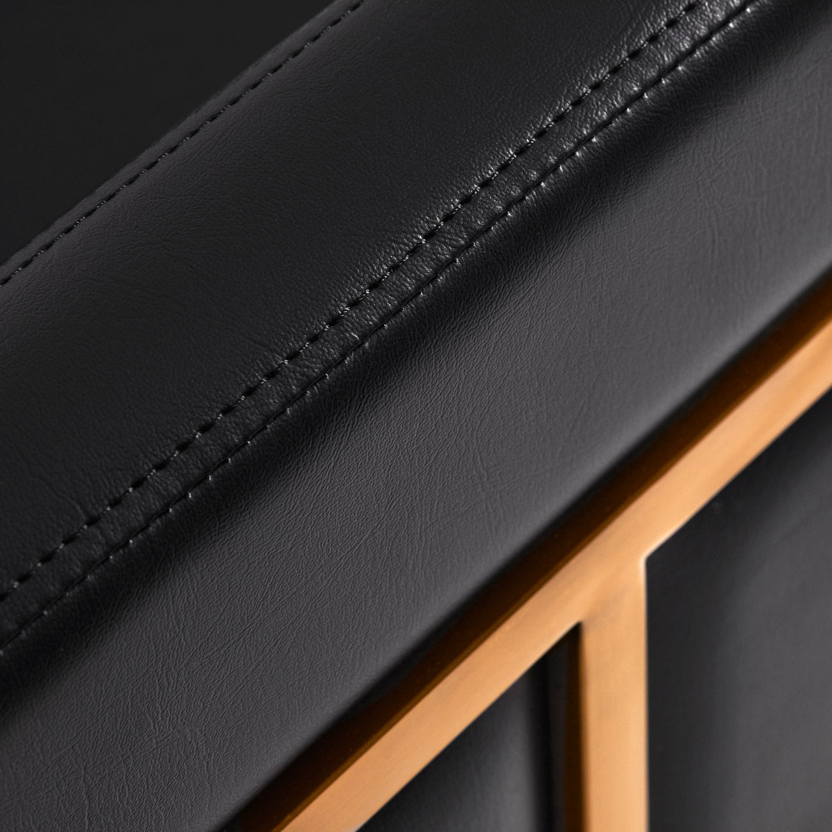 ActiveShop Gabbiano Friseurstuhl Toledo Gold Schwarz