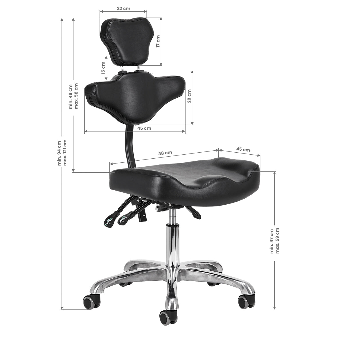 ActiveShop Tattoo-Stuhl PRO INK 973
