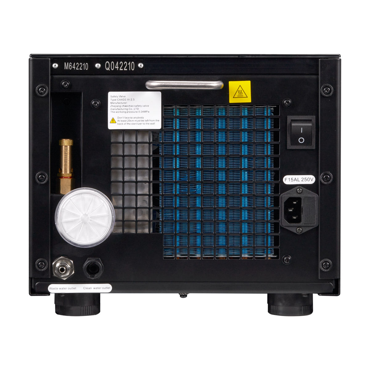 ActiveShop Lafomed Autoklav LFSS03AA LCD 3 L kl. B medizinisch schwarz