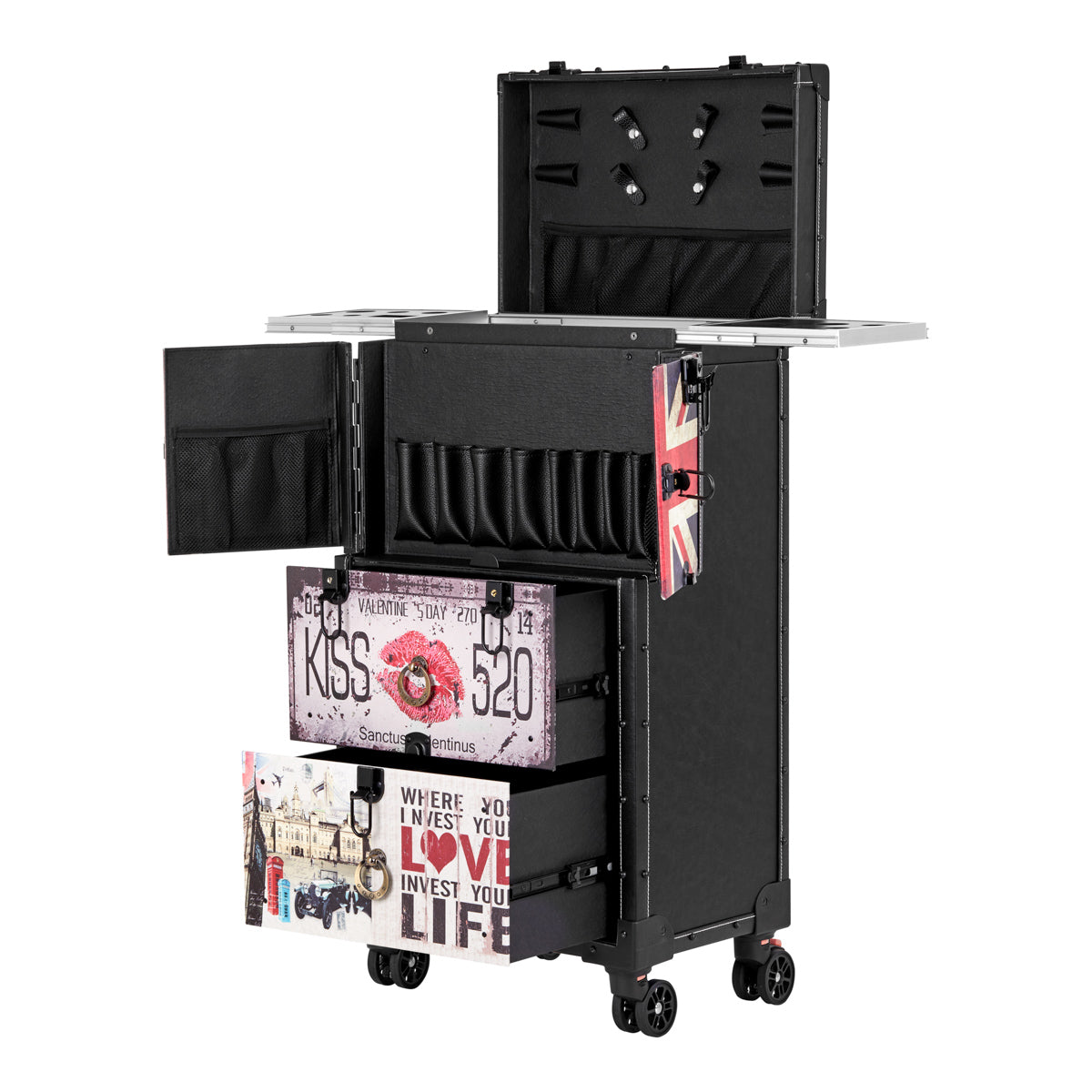 ActiveShop Gabbiano Friseurhilfe Barberschere C12 schwarz
