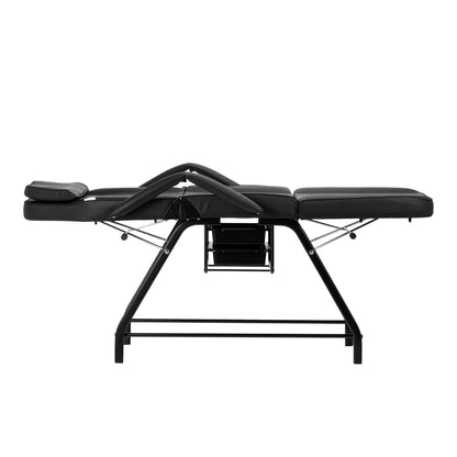 ActiveShop Kosmetikstuhl 557A mit schwarzen Wannen