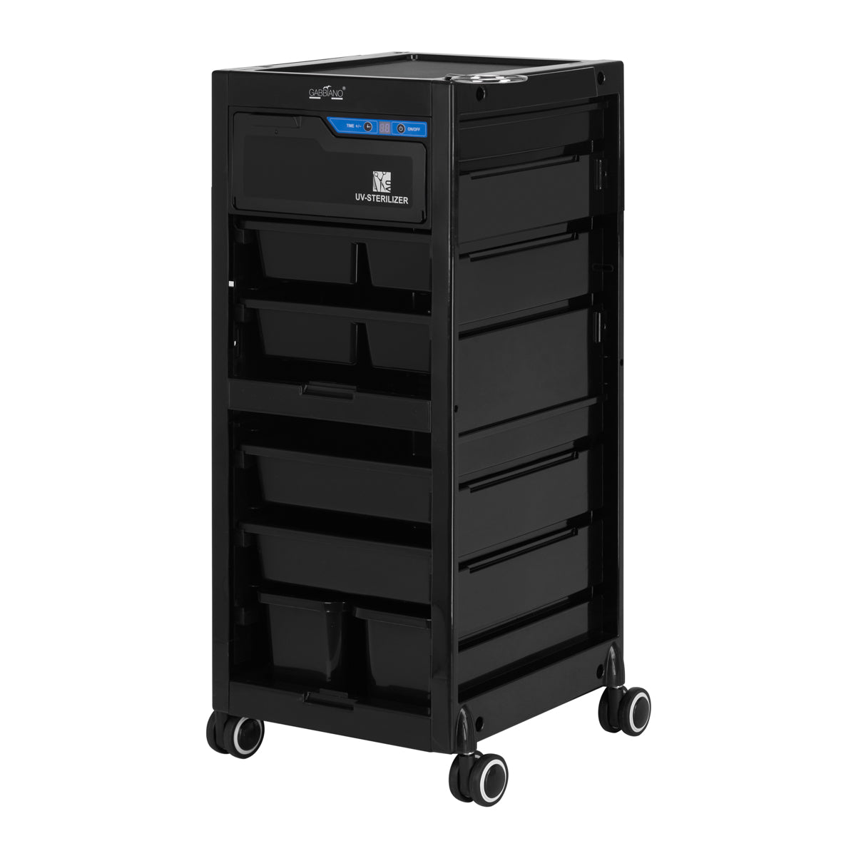 ActiveShop Gabbiano Friseurhelfer mit UV-Sterilisator 68UV schwarz