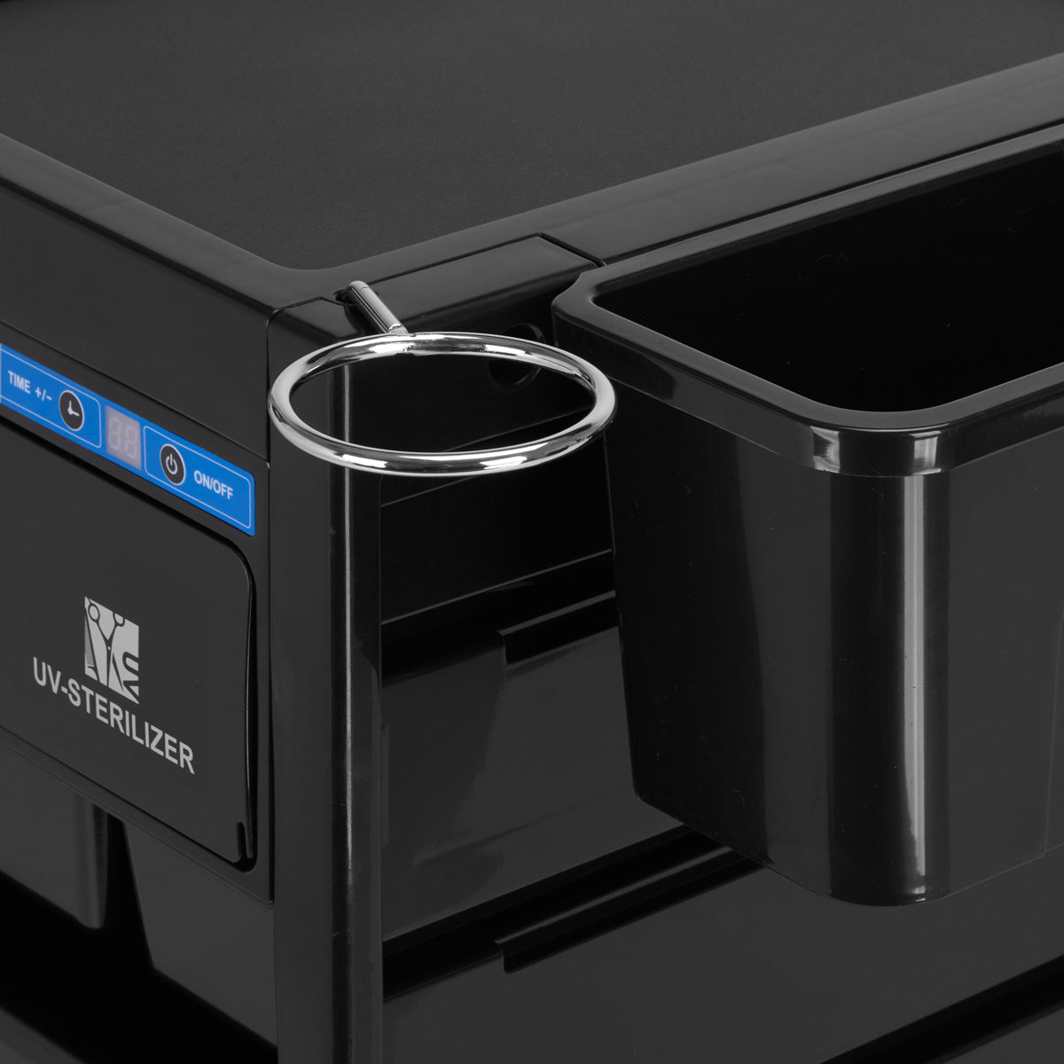 ActiveShop Gabbiano Friseurhelfer mit UV-Sterilisator 68UV schwarz
