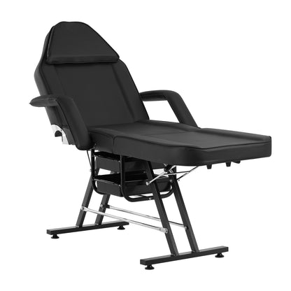 ActiveShop Kosmetikstuhl Sillon mit Auffangschalen schwarz