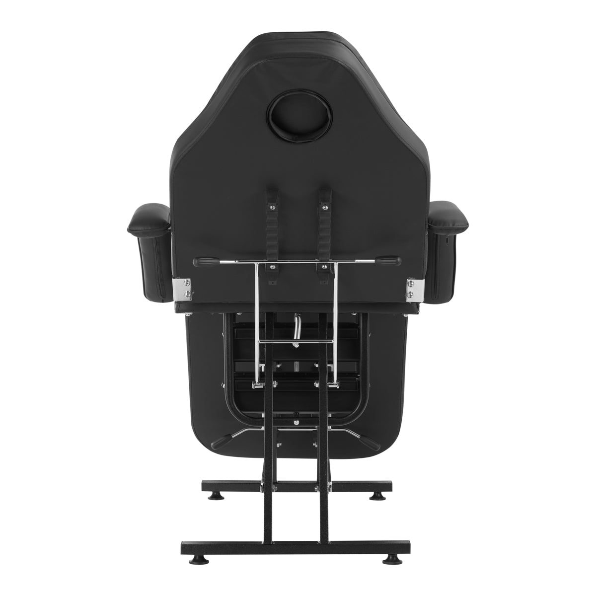 ActiveShop Kosmetikstuhl Sillon mit Auffangschalen schwarz