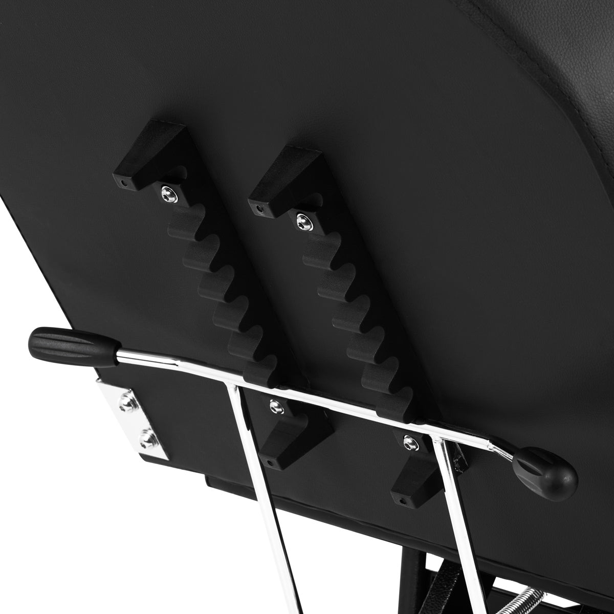 ActiveShop Kosmetikstuhl Sillon mit Auffangschalen schwarz