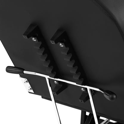 ActiveShop Kosmetikstuhl Sillon mit Auffangschalen schwarz