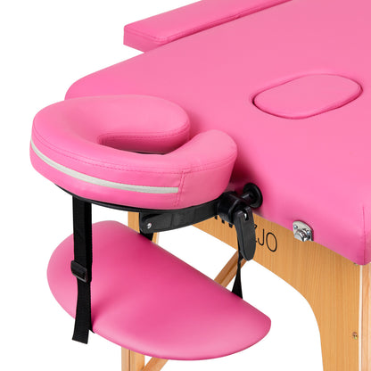 ActiveShop Klappbarer Massagetisch aus Holz Komfort Activ Fizjo 2-segmentig verschiedene