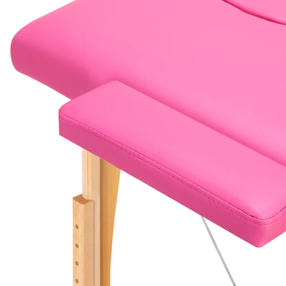 ActiveShop Klappbarer Massagetisch aus Holz Komfort Activ Fizjo 2-segmentig verschiedene