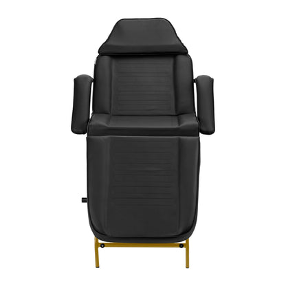 ActiveShop Kosmetikstuhl 557G mit Schalen gold schwarz