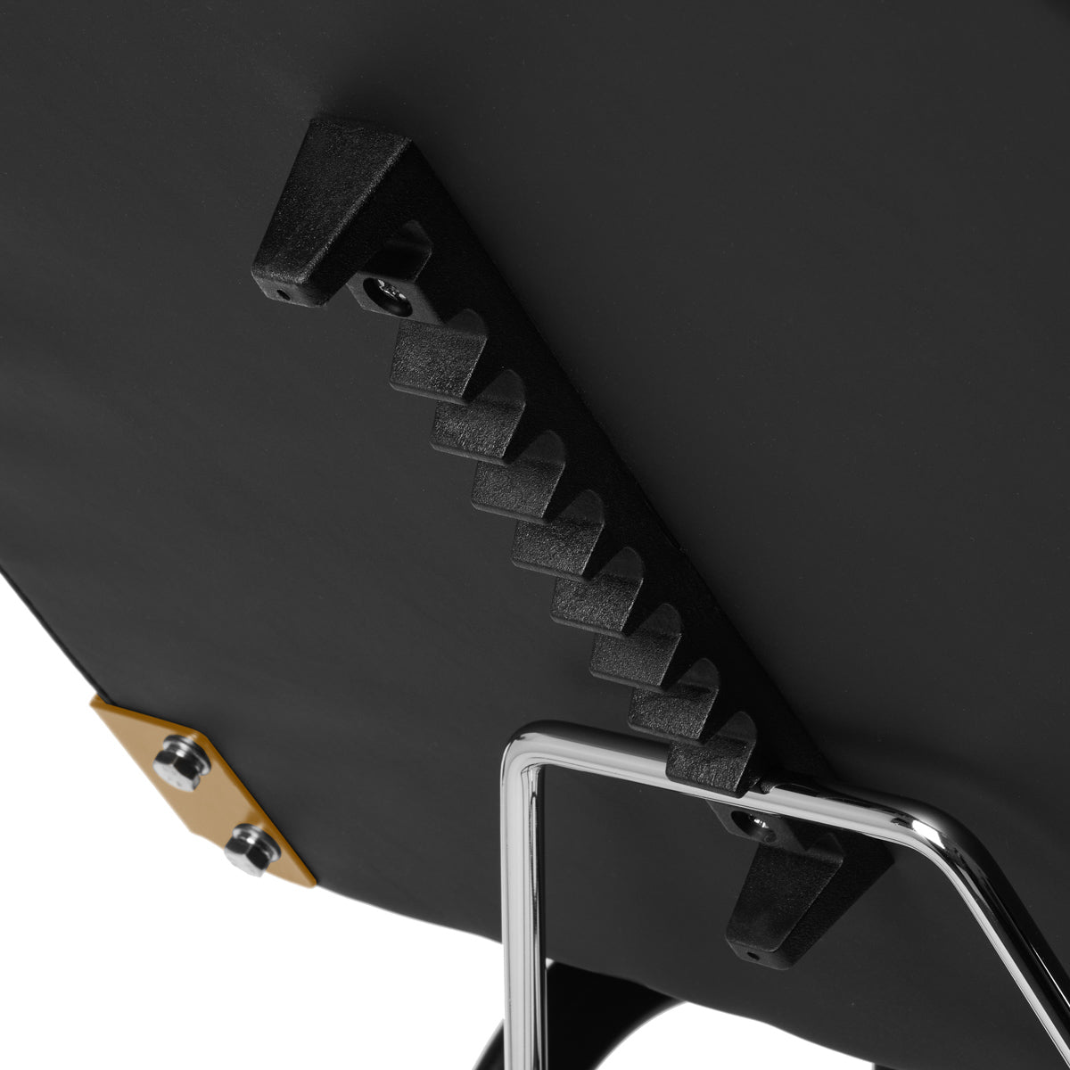 ActiveShop Kosmetikstuhl 557G mit Schalen gold schwarz