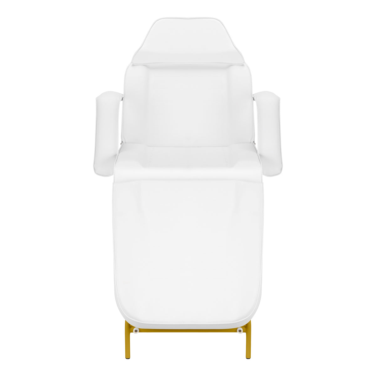 ActiveShop Kosmetikstuhl 557G mit Auffangschalen goldweiß