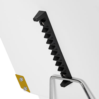 ActiveShop Kosmetikstuhl 557G mit Auffangschalen goldweiß