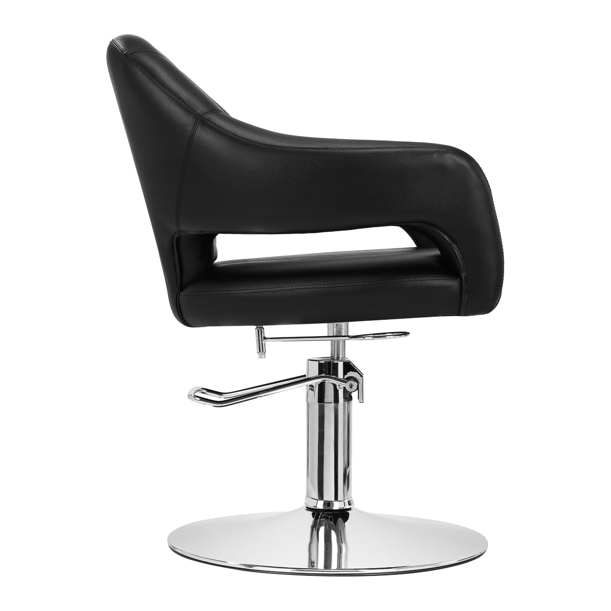 ActiveShop Gabbiano Friseurstuhl Parma schwarz