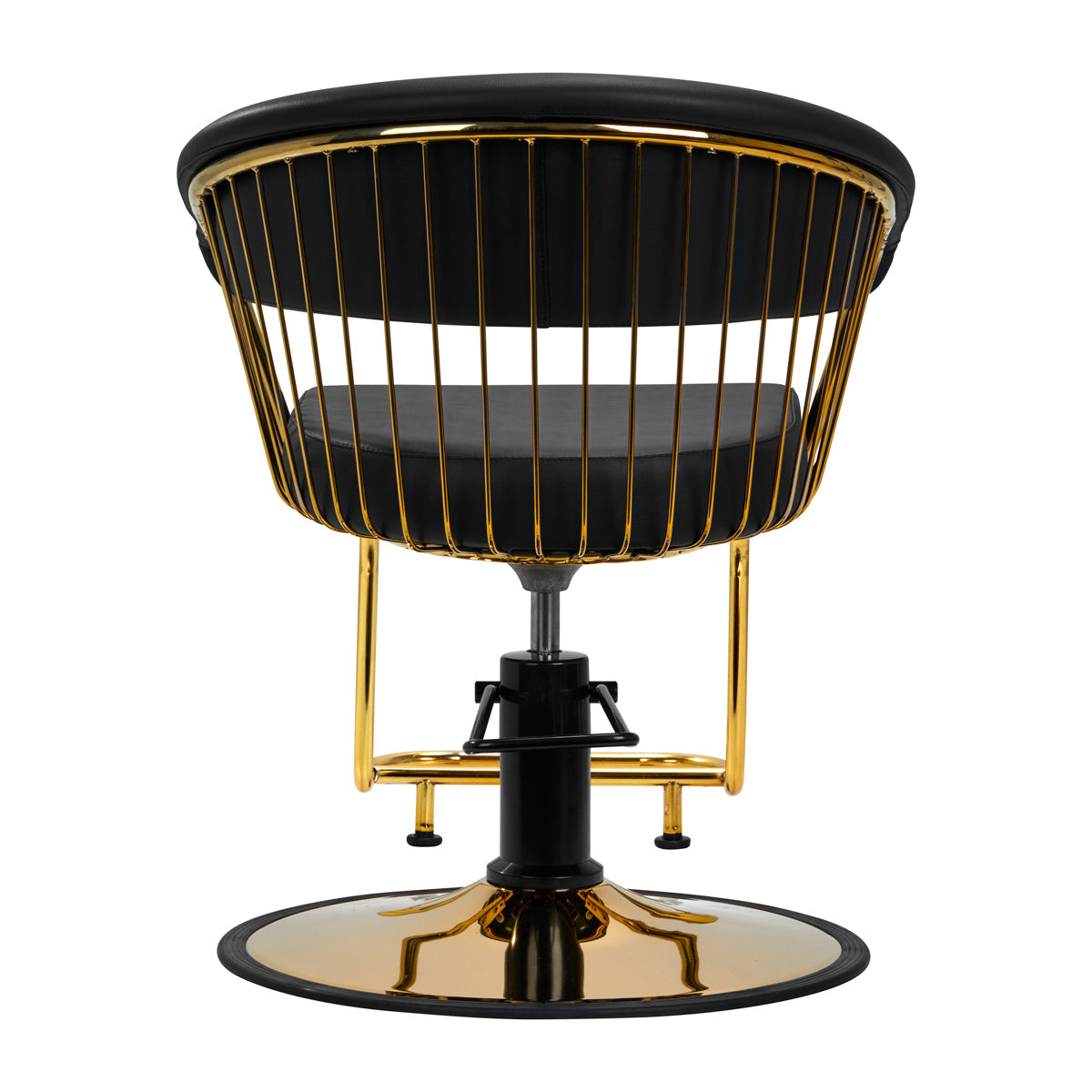 ActiveShop Gabbiano Friseurstuhl Lille gold schwarz
