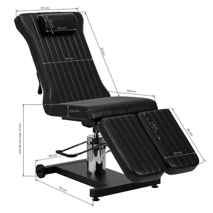 ActiveShop Tattoo-Stuhl Pro Ink 611 schwarz