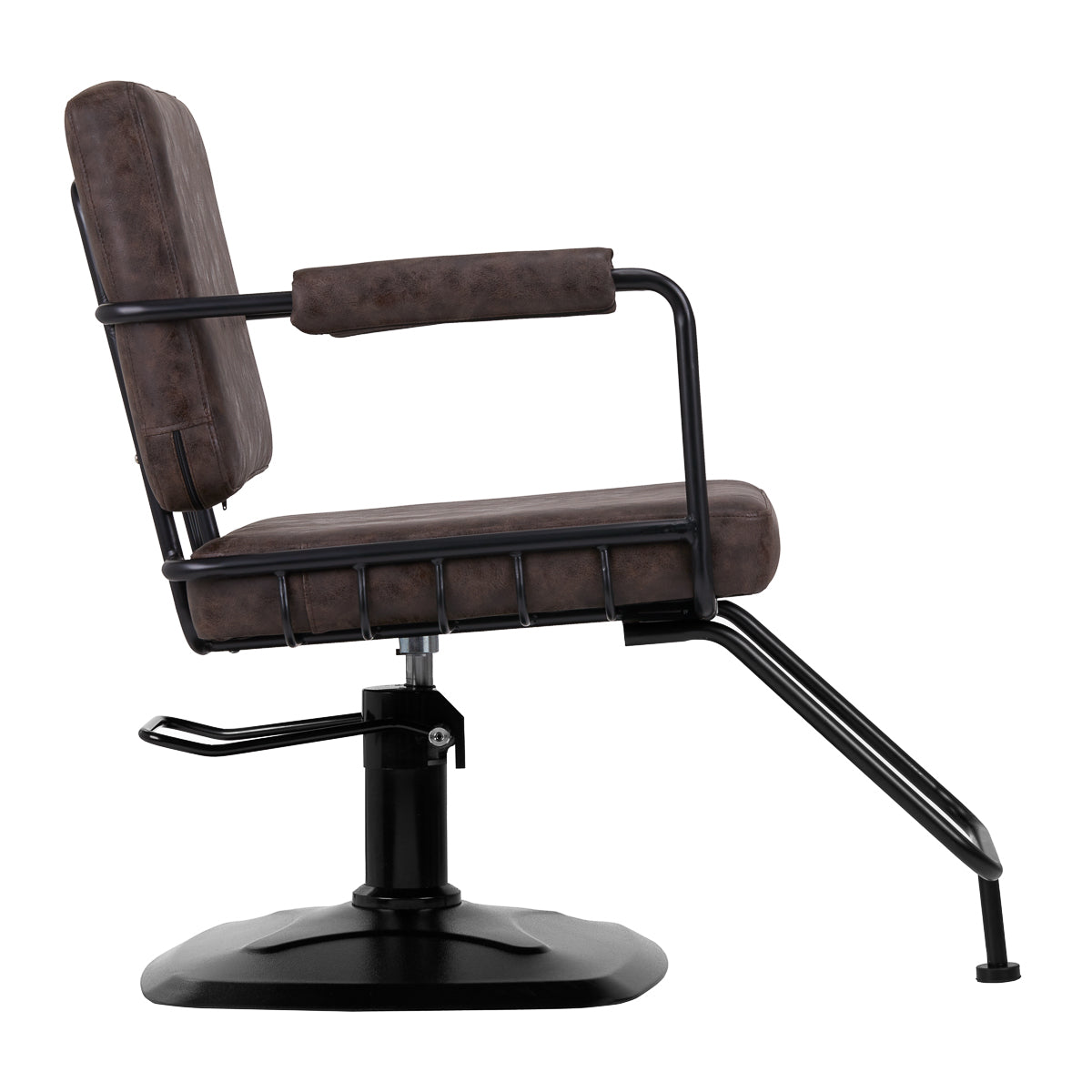 ActiveShop Gabbiano Friseurstuhl Katania Loft Old Leather dunkelbraun