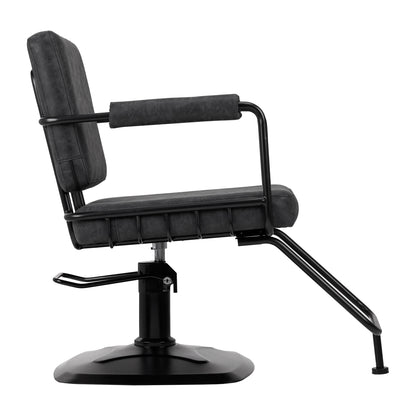 ActiveShop Gabbiano Friseurstuhl Katania Loft Old Leather schwarz
