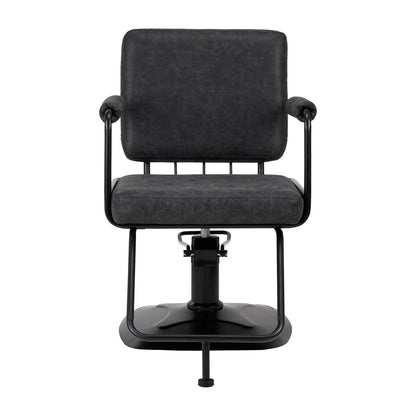 ActiveShop Gabbiano Friseurstuhl Katania Loft Old Leather schwarz