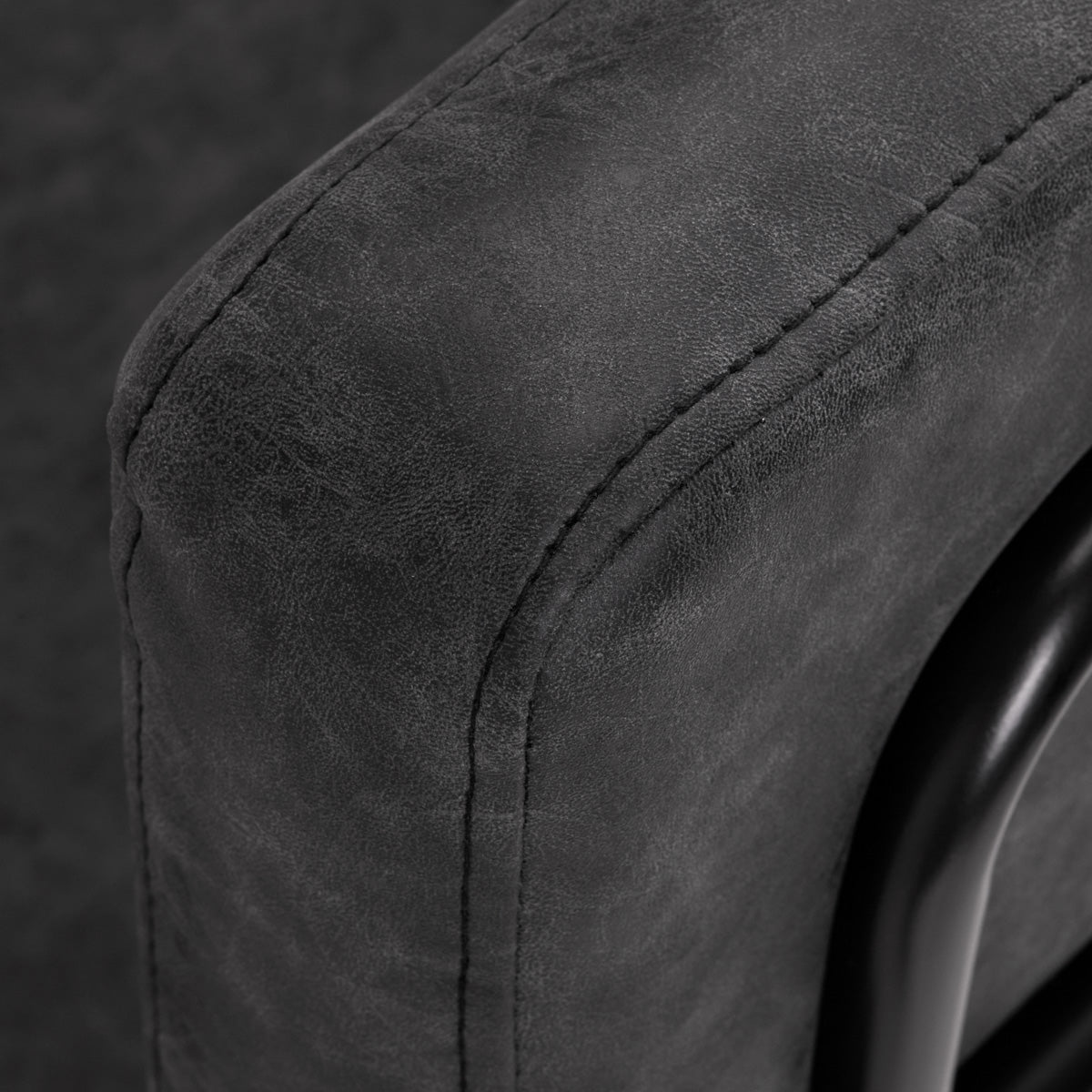 ActiveShop Gabbiano Friseurstuhl Katania Loft Old Leather schwarz