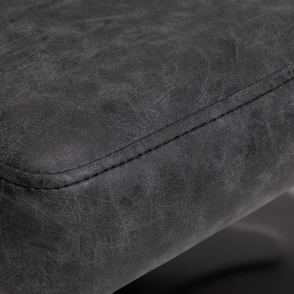 ActiveShop Gabbiano Friseurstuhl Katania Loft Old Leather schwarz