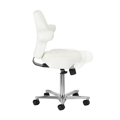 ActiveShop Azzurro Special 152 weißer Kosmetikstuhl
