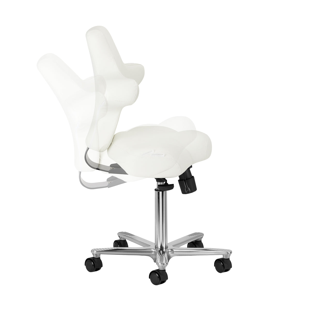 ActiveShop Azzurro Special 152 weißer Kosmetikstuhl
