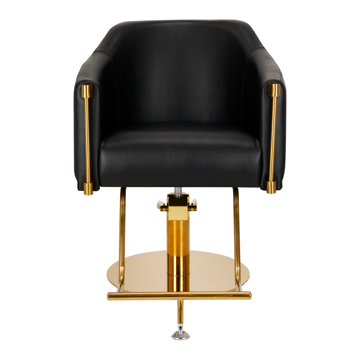 ActiveShop Gabbiano Friseurstuhl Burgos gold schwarz