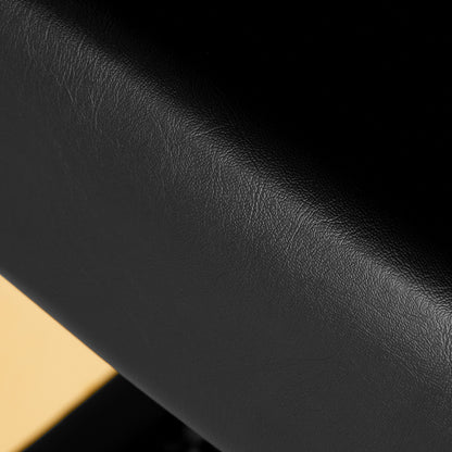 ActiveShop Gabbiano Friseurstuhl Turin Gold Schwarz