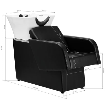 ActiveShop Gabbiano Hundewäsche Turin schwarz