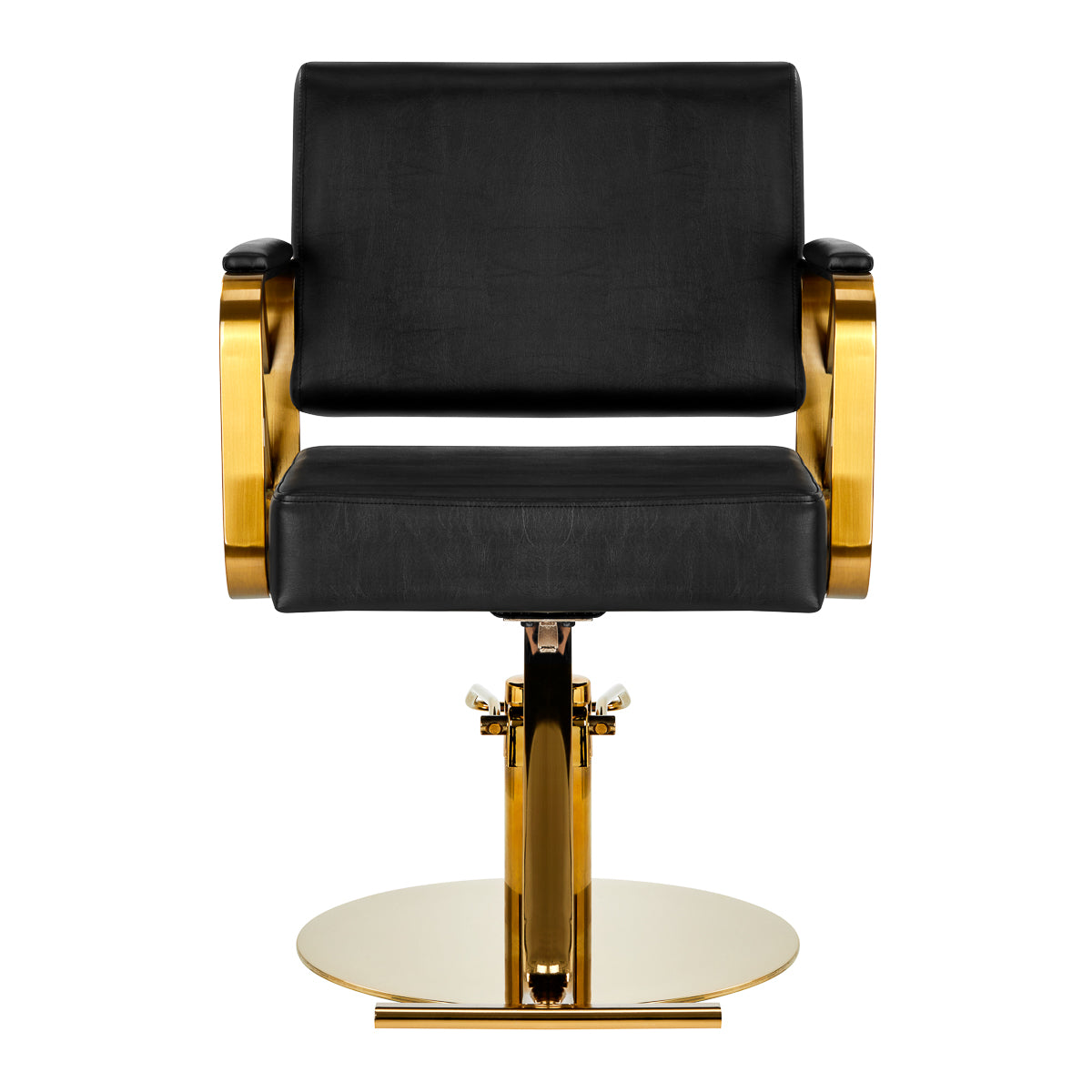 ActiveShop Gabbiano Friseurstuhl Genua gold schwarz