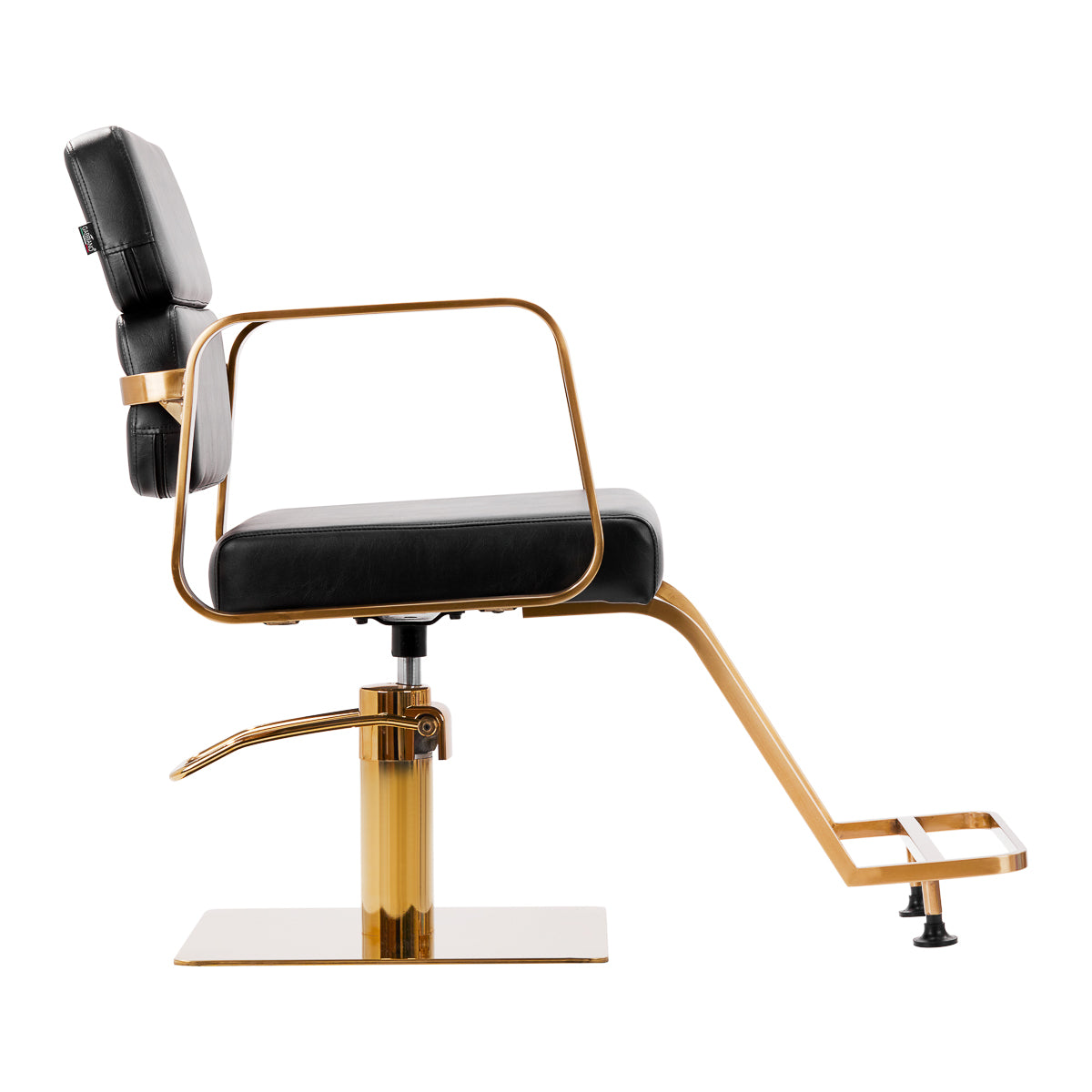 ActiveShop Gabbiano Friseurstuhl Porto Gold Schwarz