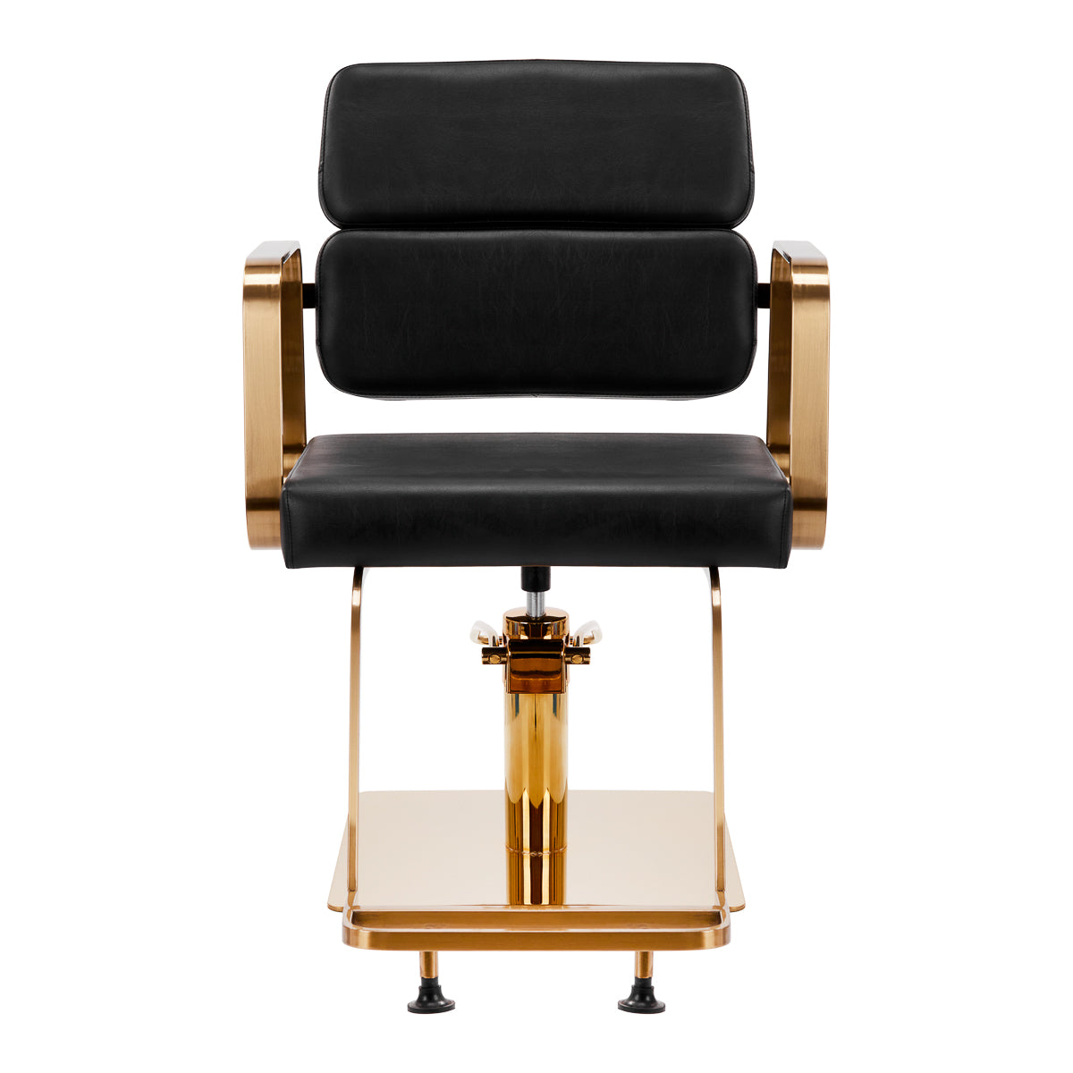 ActiveShop Gabbiano Friseurstuhl Porto Gold Schwarz